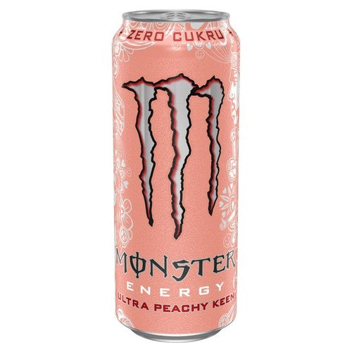 Napój energetyczny Ultra Peachy Keen zero cukru Monster 500 ml