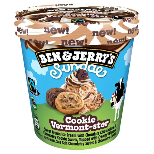 Lody Cookie Vermont-ster z kawałkami ciastek z czekoladą Ben&Jerry's 427 ml