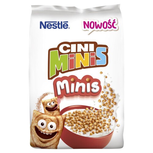 Cini Minis minis kuleczki o smaku cynamonowym Nestle 400 g