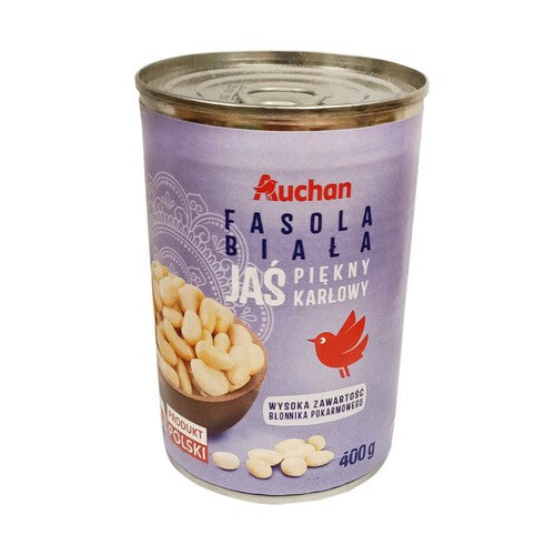 Fasola biała konserwowa Auchan 400 g