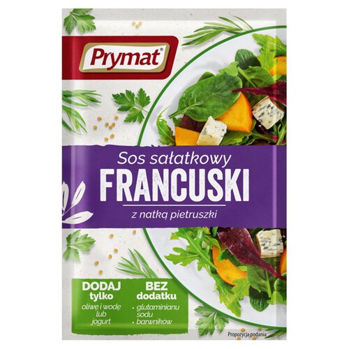 Sos sałatkowy francuski Vinaigrette Prymat 9 g