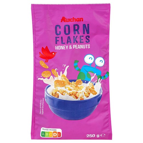 Płatki kukurydziane honey Auchan 250 g
