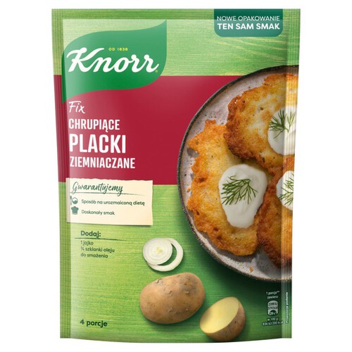 Fix chrupiące placki ziemniaczane Knorr 200 g