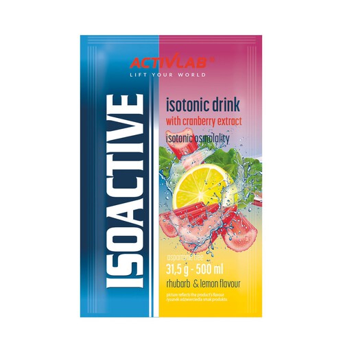 Izotonik IsoActive rabarbar-cytryna ACTIVLAB 31.5 g