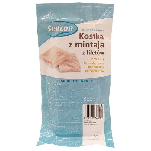 Mintaj filet kostka glazura do 5% Seacon 380 g