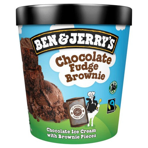 Lody czekoladowe z kawałkami ciastek brownie Ben&Jerry's 465 ml
