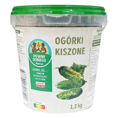 Ogórki kiszone Pewni Dobrego 1,2 kg