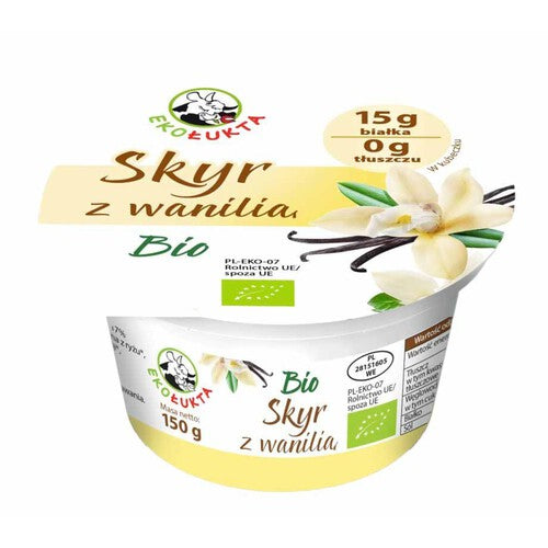 BIO Jogurt Skyr z wanilią EKOŁukta 150 g