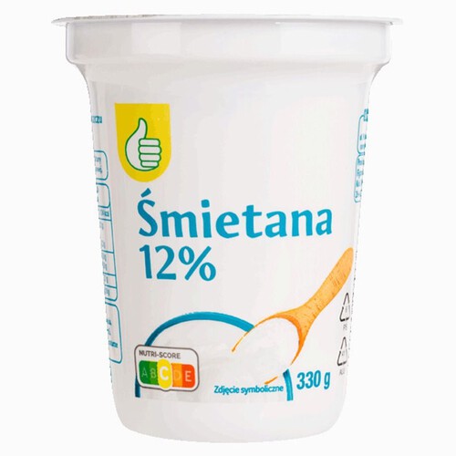 Śmietana 12% Auchan 330 g