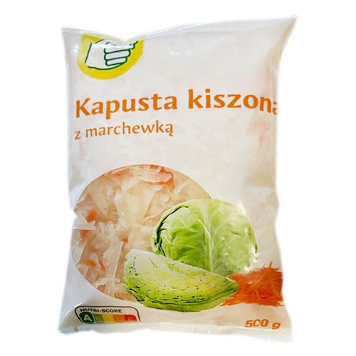 Kapusta kiszona z marchewką Auchan 500 g
