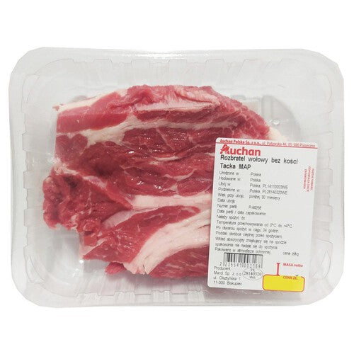 Rozbratel wołowy bez kości Auchan na wagę ok. 500 g