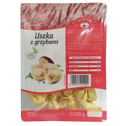 Uszka z grzybami Kotwica 250 g