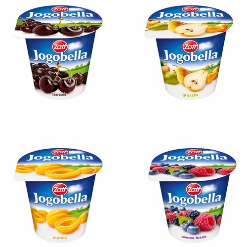 Jogobella Jogurt Jogobella specjal mix smaków Zott 150 g