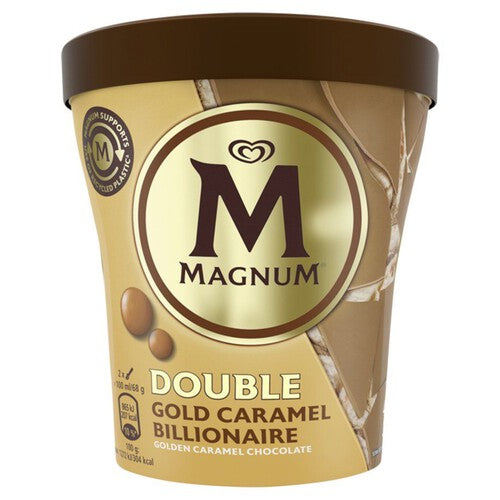 Lody Double Gold Caramel Magnum 440 ml