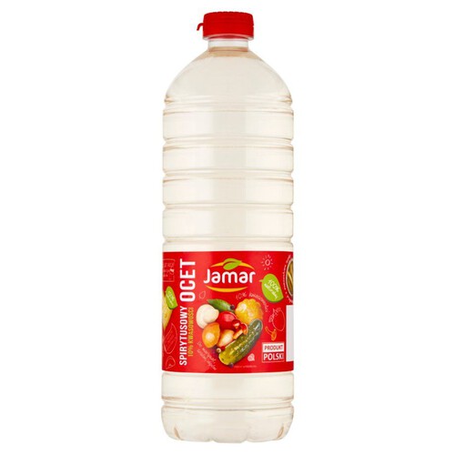 Jamar - Ocet fermentacyjny spirytusowy 10% kwasowości Jamar 1 l