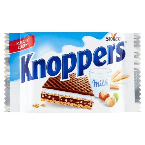 Wafelek orzechowy nadziewany Knoppers 25 g