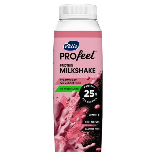 Shake proteinowy o smaku lodów truskawkowych PROfeel 250 ml