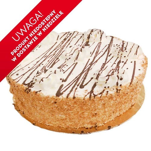 Tort śmietankowy Cukiernia Auchan na wagę ok. 1 kg