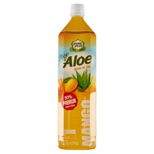 Napój z aloesem o smaku mango Pure Plus 1,5 l