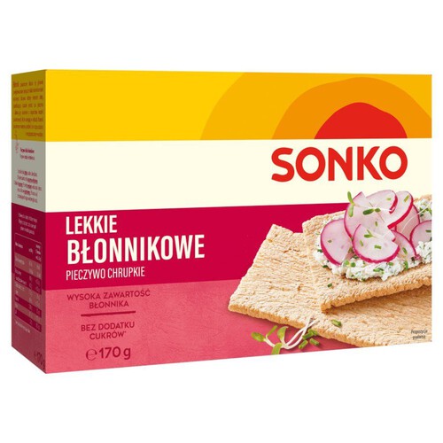 Pieczywo chrupkie z błonnikiem Sonko 170 g