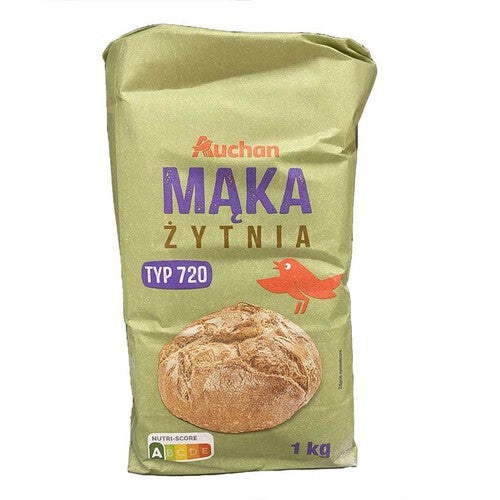 Mąka żytnia typ 720 Auchan 1 kg