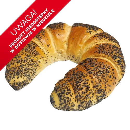 Rogal drożdżowy z makiem Inter Europol 100 g