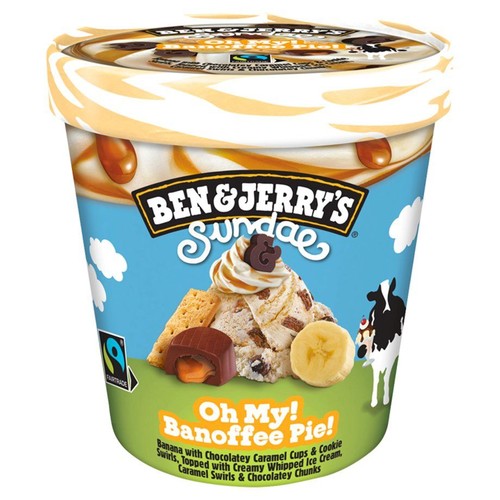 Lody Oh My! Banoffee Pie! Ben&Jerry's 427 ml