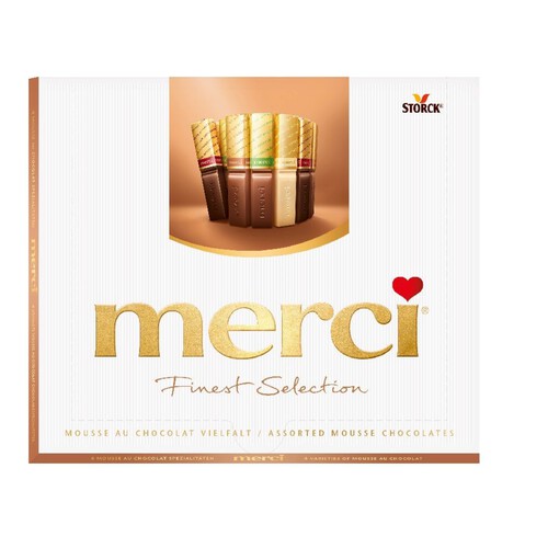 Merci czekoladki nadziewane musem Storck 210 g