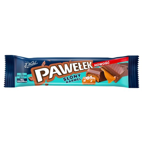 Baton Pawełek o smaku słonego karmelu E.Wedel 45 g