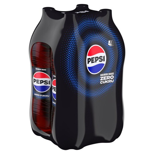 Napój gazowany Pepsi-Cola Zero Cukru 4 x 2 l