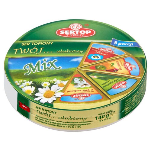 Ser topiony Twój….ulubiony mix Sertop 140 g
