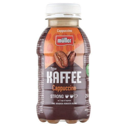 Cappuccino napój mleczny z mieszanką kaw arabica-robusta Muller 250 ml