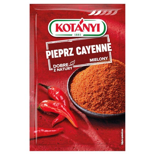 Pieprz cayenne mielony Kotányi 25 g