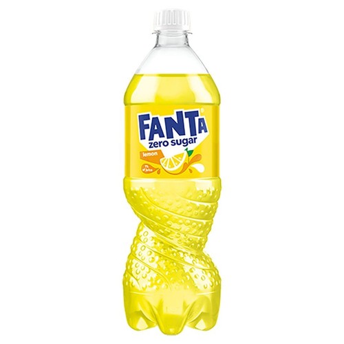 Napój gazowany Zero Sugar o smaku cytrynowym Fanta 850 ml