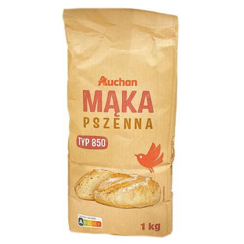Mąka pszenna typ 850 Auchan 1 kg