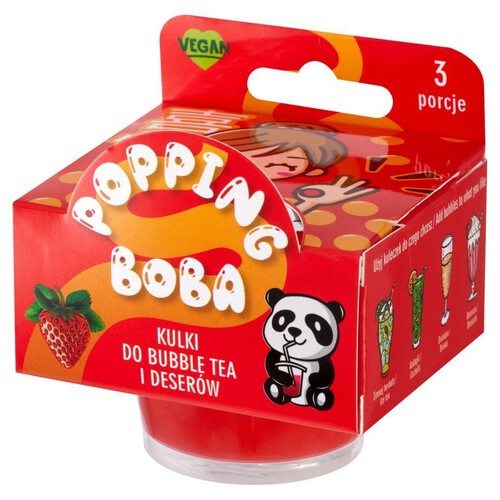 Kuleczki do bubble tea o smaku truskawki Joy 130 g