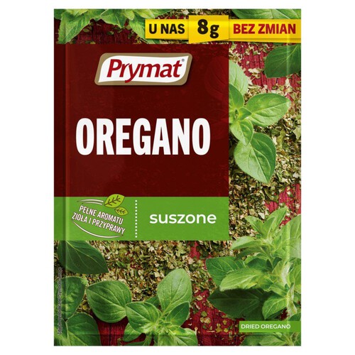 Oregano suszone. Prymat 8 g