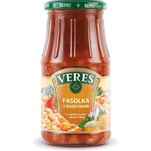 Fasolka z warzywami Veres 500 g