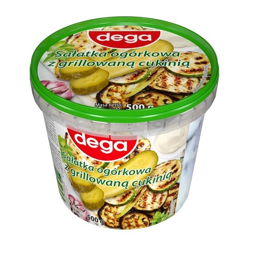 Sałatka ogórkowa z grillowaną cukinią Dega 500 g