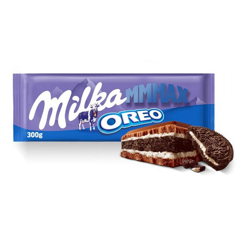 Czekolada mleczna MMMAX Oreo Milka 300 g