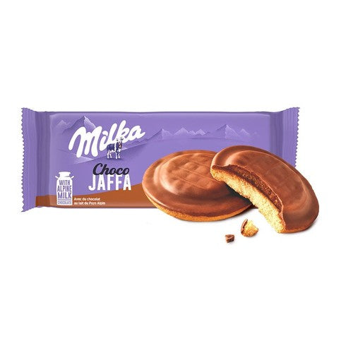 Choco Jaffa Biszkopty z pianką czekoladową Milka 128 g