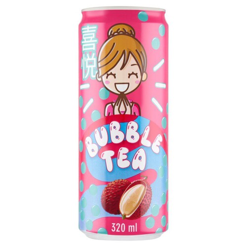 Napój Bubble tea z sokiem z liczi Mili 320 ml
