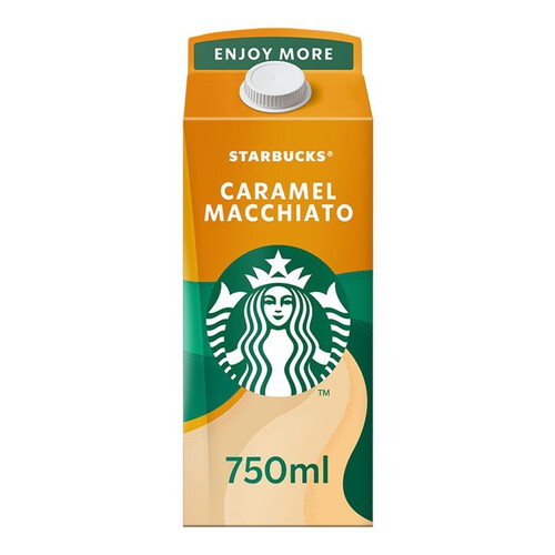 Caramel Macchiato napój kawowy Starbucks 750 ml