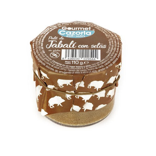 Pasztet z dzika z grzybami GOURMET CAZORLA 110 g