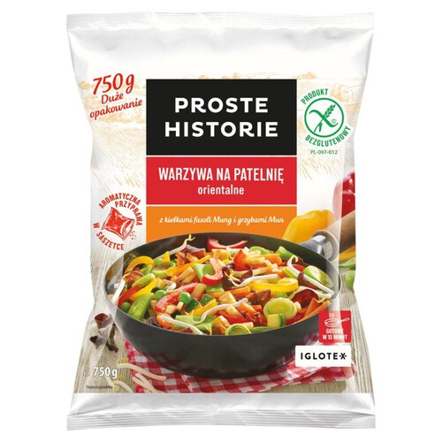 Warzywa na patelnię orientalne Proste Historie 750 g