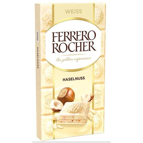 Czekolada Rocher z białej czekolady Ferrero 90 g