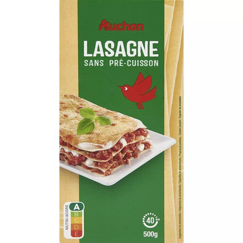 Makaron Lasagne Auchan 500 g