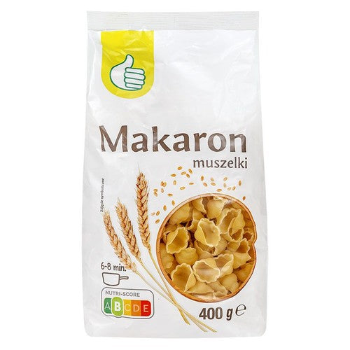 Makaron muszelki Auchan 400 g