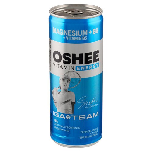 Napój gazowany o smaku owoców tropikalnych Oshee 250 ml