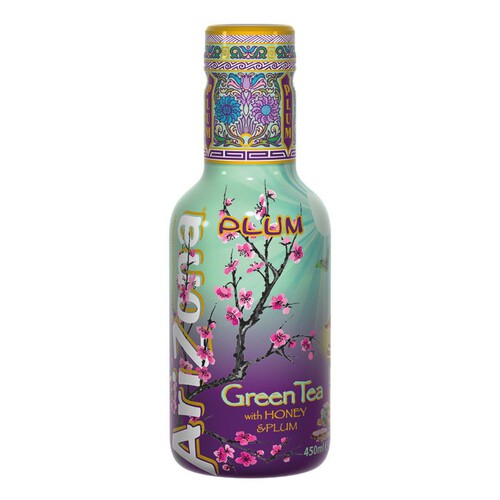Napój herbaciany Gren Tea z miodem i ze śliwką Arizona 450 ml